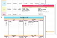 Free 3-Tab Meal Planner Template for Google Sheets