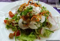 Snickers Apple Salad with Creamy Vanilla Pudding