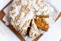Pumpkin Coffee Cake with Cinnamon Streusel