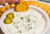 Creamy Dill Pickle Dip Recipe