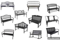 11 Black Outdoor Benches Under 300 Dollars for Patios