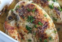 Zesty Italian Chicken with Savory Bread Dressing