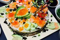 Homemade Sushi Cake Recipe