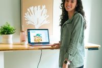 Mini Office Makeover with Autonomous Standing Desk Review