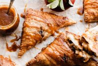 Caramel Apple Turnovers with Puff Pastry