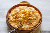 Creamy Egg Salad with Corn, Cheese and Smoked Paprika