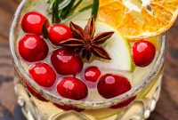 Christmas Sangria Recipe with Red Wine and Cranberries