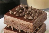 Fudgy Irish Cream Brownies with Baileys