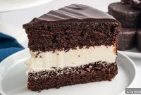 Homemade Ding Dong Cake Recipe with Chocolate Ganache