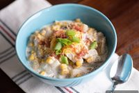 Creamy Slow Cooker Bacon Corn Chowder