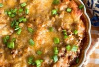 Bubble Up Enchilada Casserole