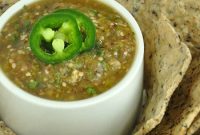 Spicy Salsa Verde Recipe with Fresh Tomatillos