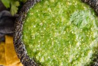 Smoky Tomatillo Salsa Verde Recipe