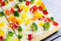 One-Pan Crescent Roll Veggie Pizza Recipe