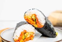 Meal Prep Sushi Burritos with Fresh Fillings