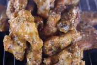 Crispy Rosemary Mustard Chicken Wings