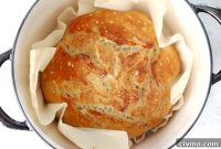 No Knead Crusty Bread Recipe with Video