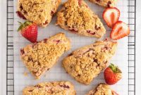Strawberry Streusel Scones Recipe
