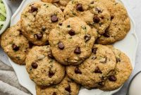 Soft Gluten Free Zucchini Chocolate Chip Cookies