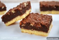 Classic Chocolate Pecan Squares Recipe