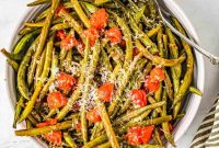 Italian Green Beans with Garlic and Tomatoes