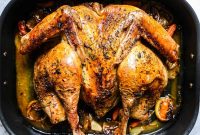 Whole30 Spatchcock Turkey with Turkey Gravy