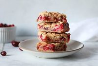 Cranberry Hazelnut Crumb Bars Recipe