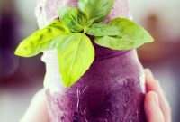 Blueberry Basil Nice Cream Recipe (Vegan)