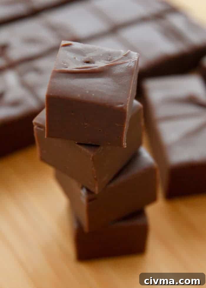 3-Minute No-Bake Fudge Recipe 3 3 Minute Fudge