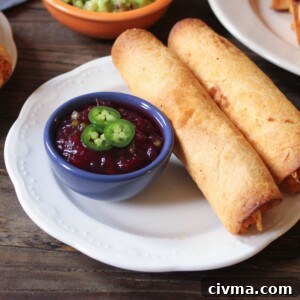 Turkey Sweet Potato Taquitos with Cranberry Jalapeno Sauce 19 Turkey and Sweet Potato Taquitos with Jalapeño-Cranberry Sauce