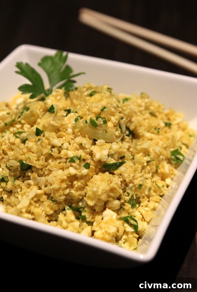 Curried Cauliflower Rice