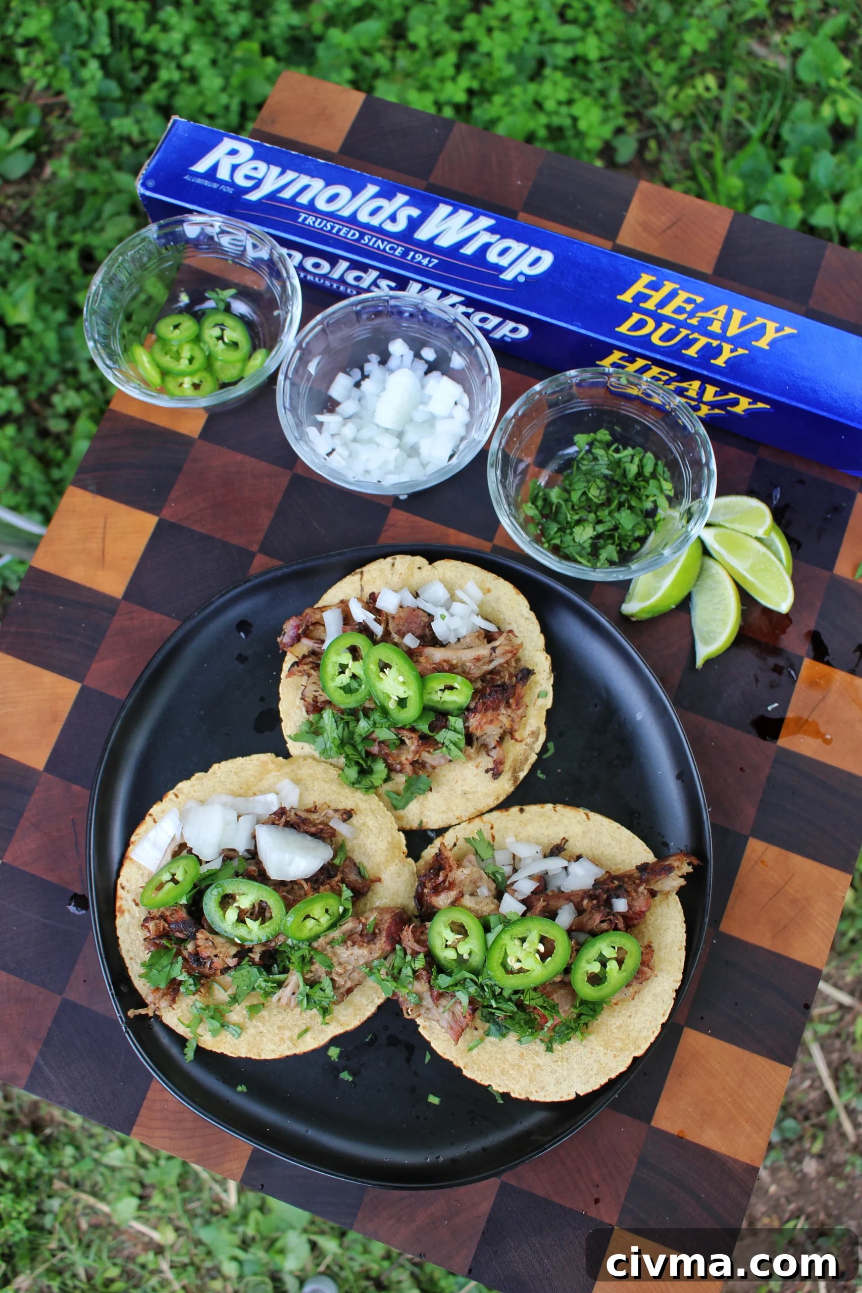 Smoked Carnitas Tacos