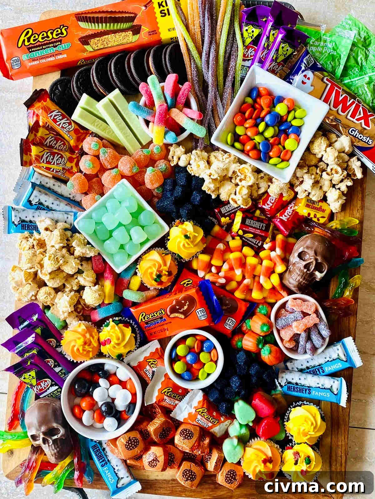Halloween Charcuterie Board Ideas for a Spooky Party 8 halloween themed charcuterie board