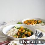 plates of tofu curry