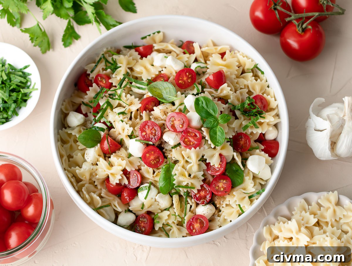 Caprese Pasta Salad