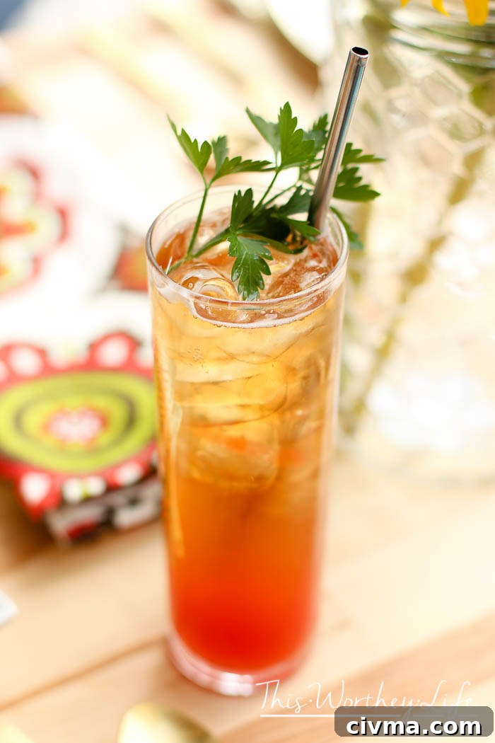 Bourbon Michelada Cocktail
