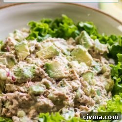 Keto Avocado Tuna Salad Recipe Low carb
