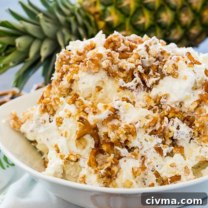 Image for Pineapple Pretzel Fluff