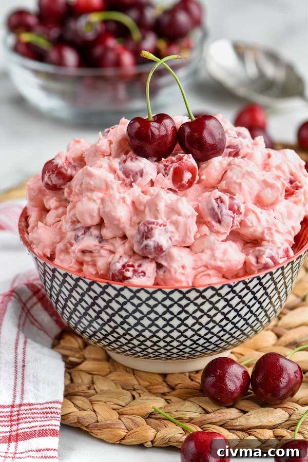 Image for Cherry Cheesecake Fluff Recipe