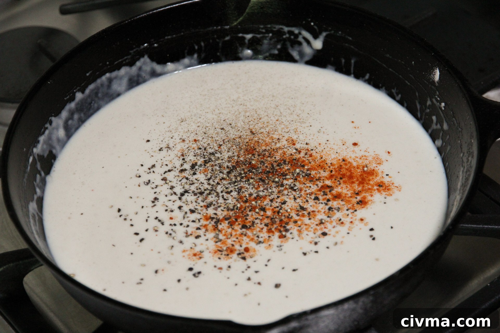 Smoked Brisket Gravy: A New Take on Biscuits and Gravy 8 brisket-cream-gravy-26