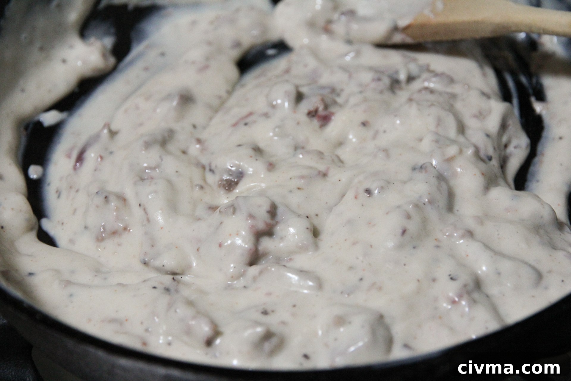 Smoked Brisket Gravy: A New Take on Biscuits and Gravy 9 brisket-cream-gravy-29