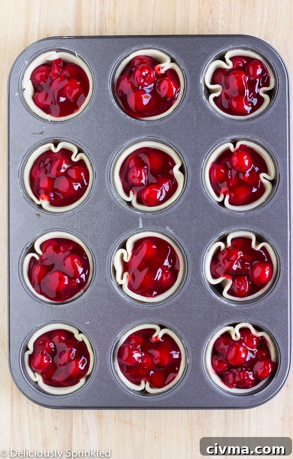 Mini Cherry Pies