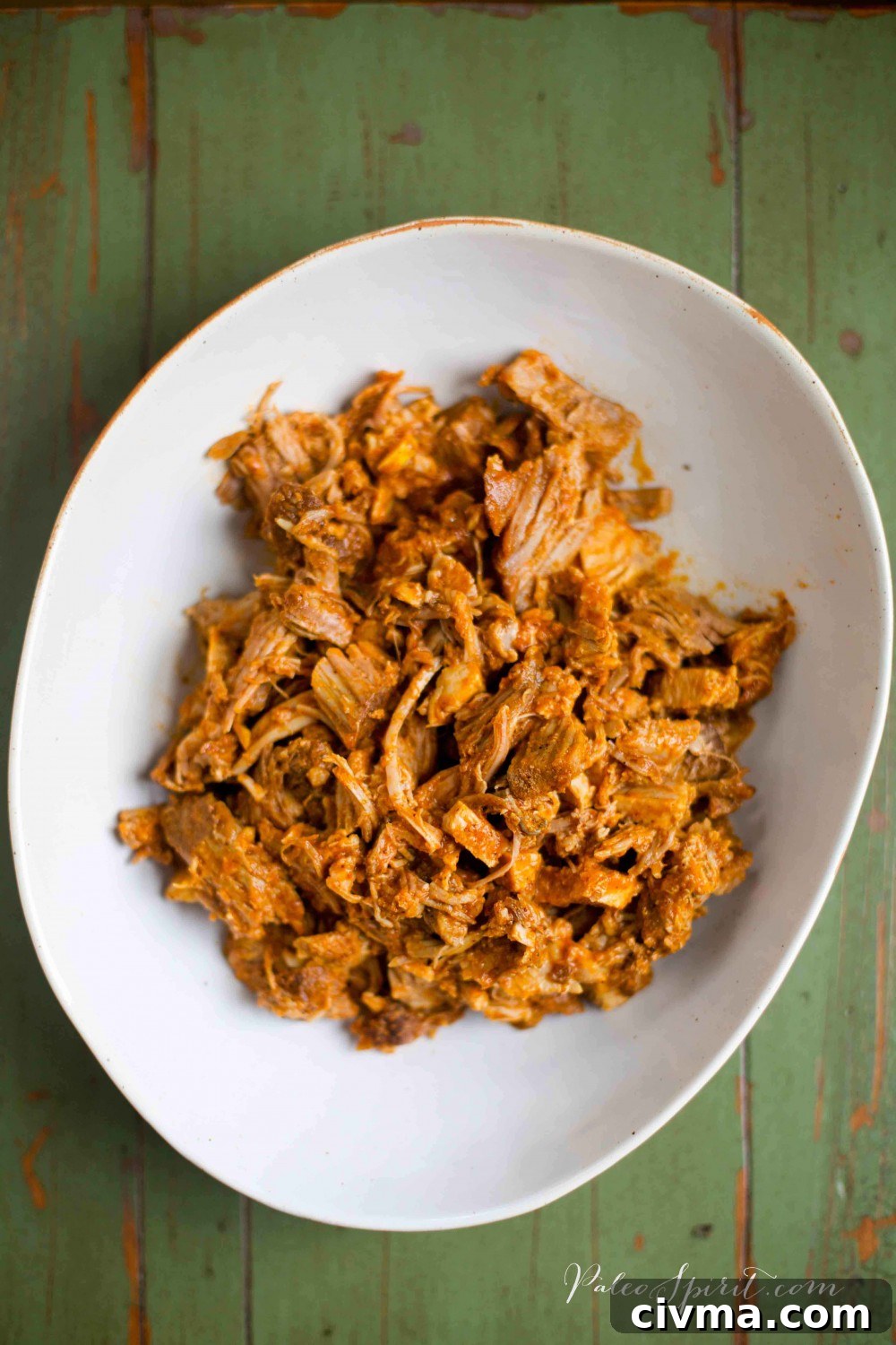Paleo Carolina Pulled Pork | Paleo Spirit #paleo
