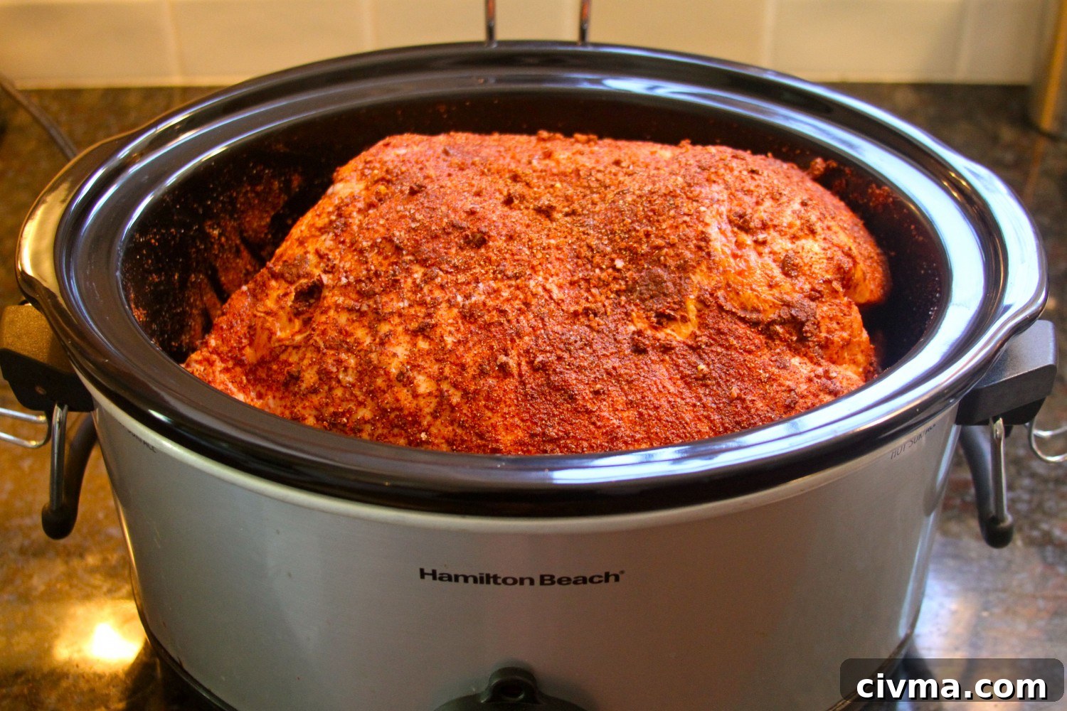 Paleo Pork Shoulder in Crockpot