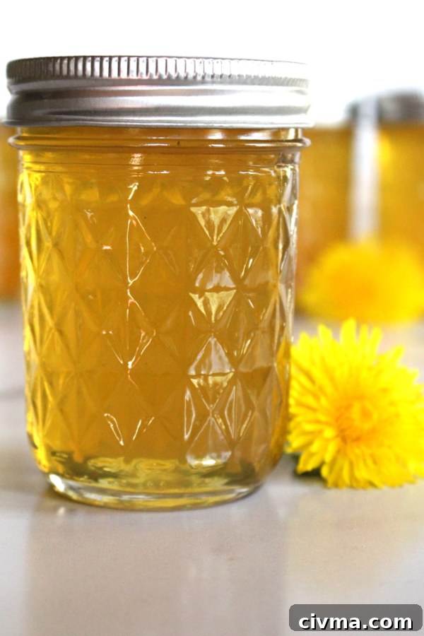 Dandelion Jelly