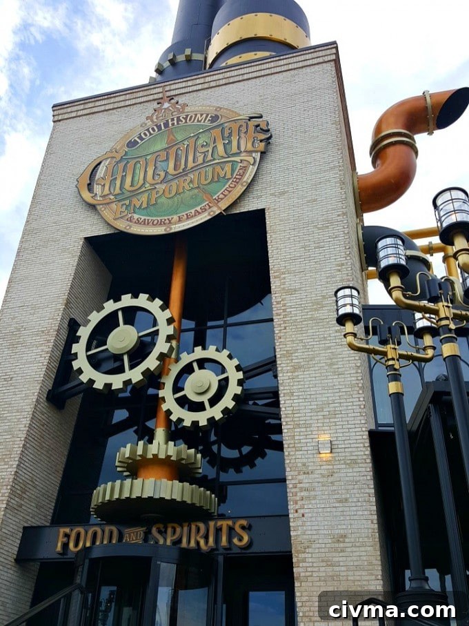 Toothsome Chocolate Emporium at Universal Orlando