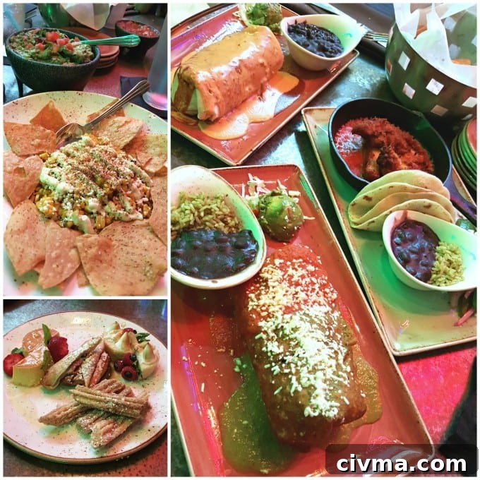 Dinner at Antojitos Universal Orlando