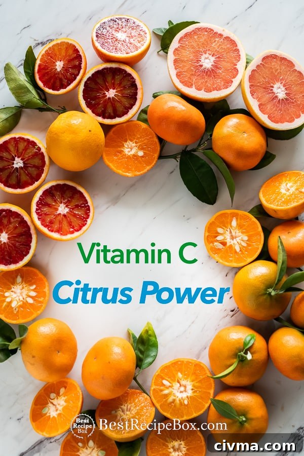 Immune boosting foods and healthy recipes with high antioxidants on a cutting board 