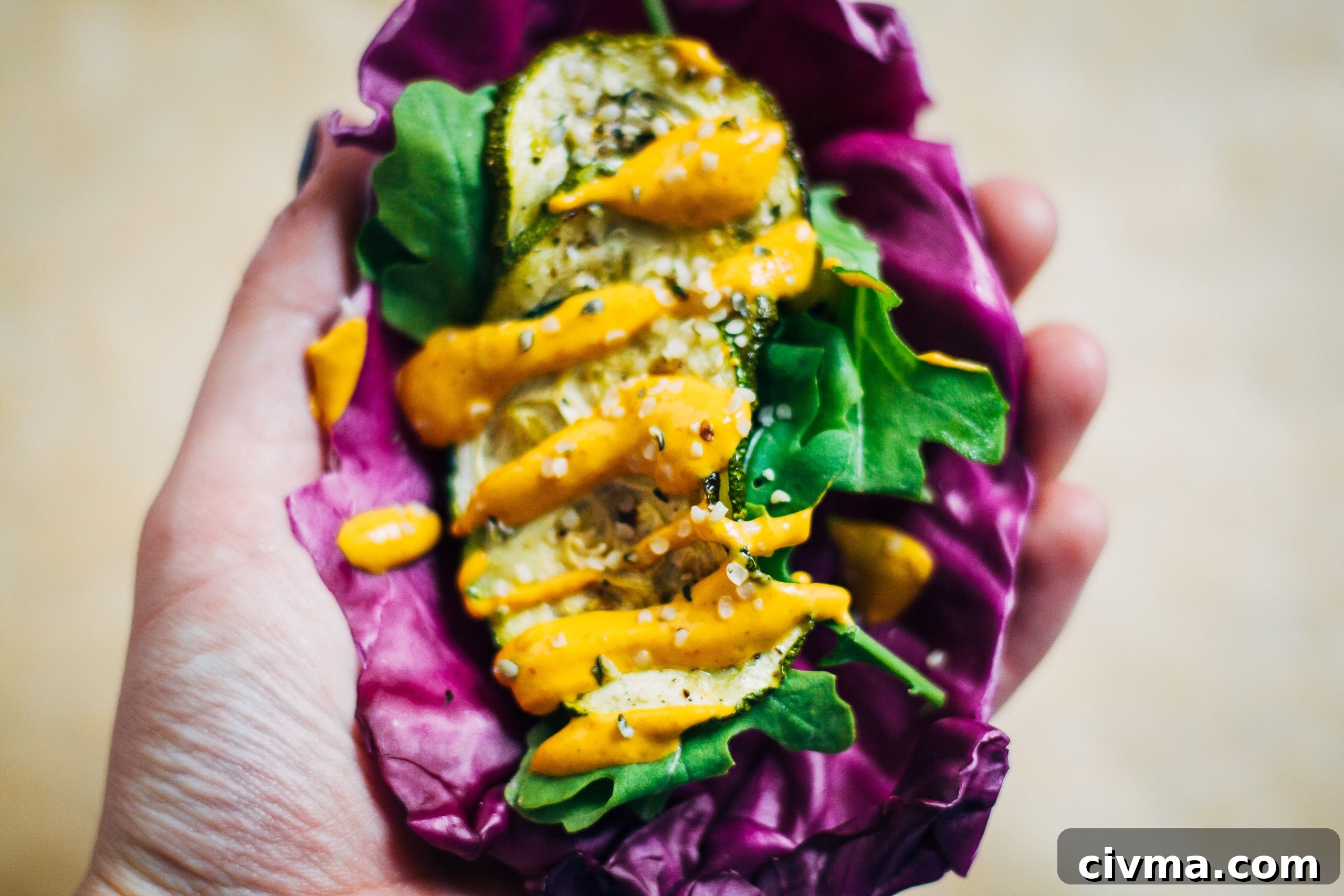 Purple Cabbage Tacos with Tangy Chipotle Aioli 2 Purple Cabbage Tacos with Tangy Chipotle Aioli