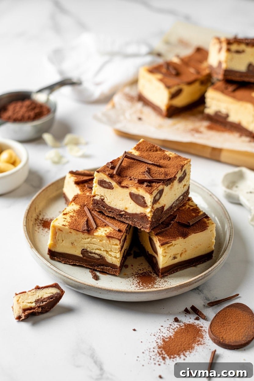 Chocolate Chip Cookie Dough Frozen Cheesecake Bars (Cookie and Kate)